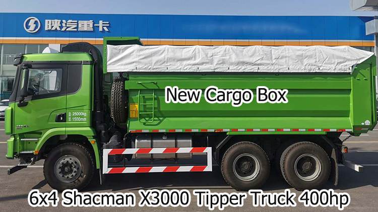 Used 6x4 Shacman X3000 Tipper Truck for Sale in Morocco