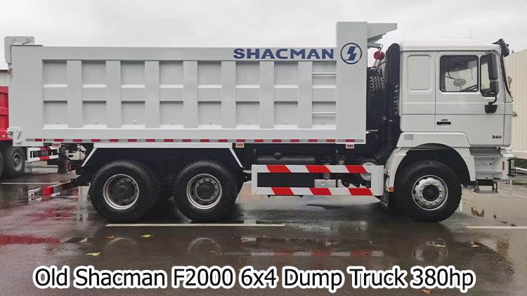 Old China Shacman F2000 6x4 Dump Truck Price