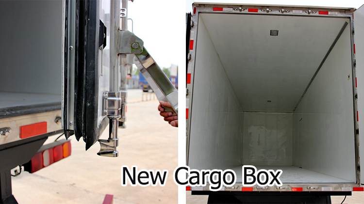 China Sinotruk Howo 8x4 Van Cargo Truck for Sale in Algeria