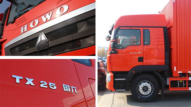 Used Sinotruk Howo Tx 4x2 Van Truck Price in Jamaica