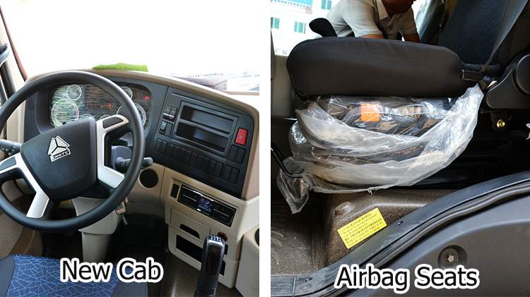 Second Hand Sinotruk Howo T5g Van Cargo Truck 6x2 for Sale in Gambia