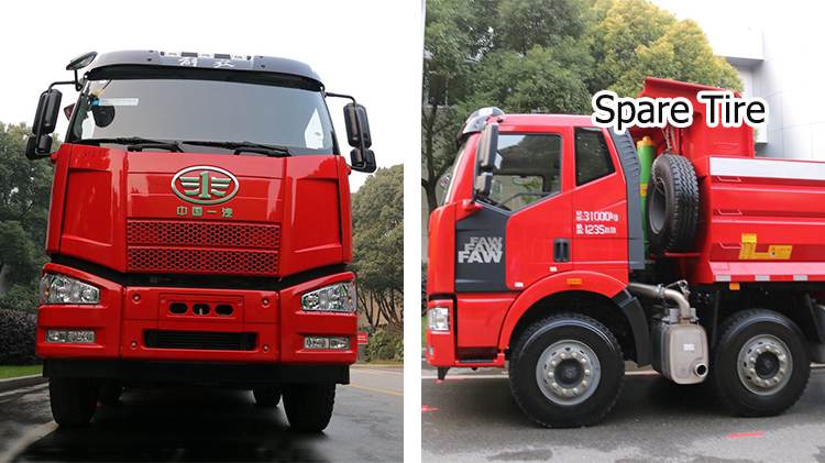 J6m Faw 8x4 Tipper Truck for Sale in Tanzania