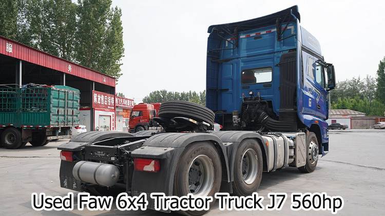 Used Faw 6x4 Tractor Truck J7 for Sale in Tanzania