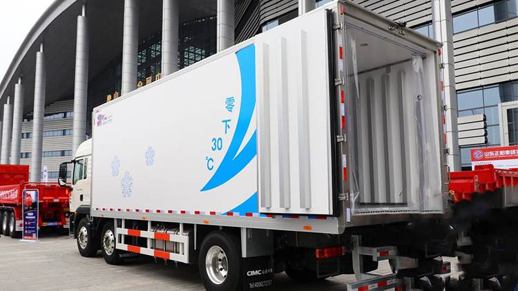 Howo Used Refrigerated Truck for Sale in Cameroon