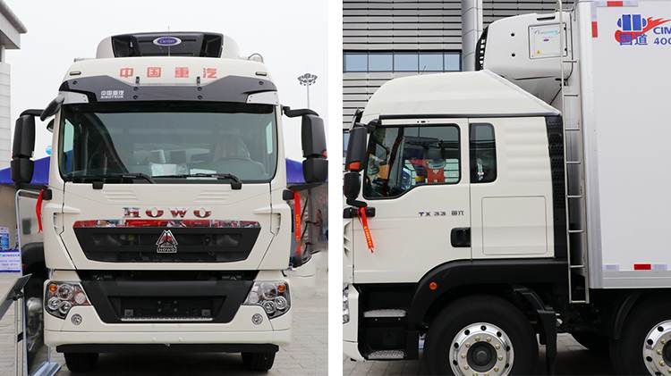 Howo Used Refrigerated Truck for Sale in Cameroon