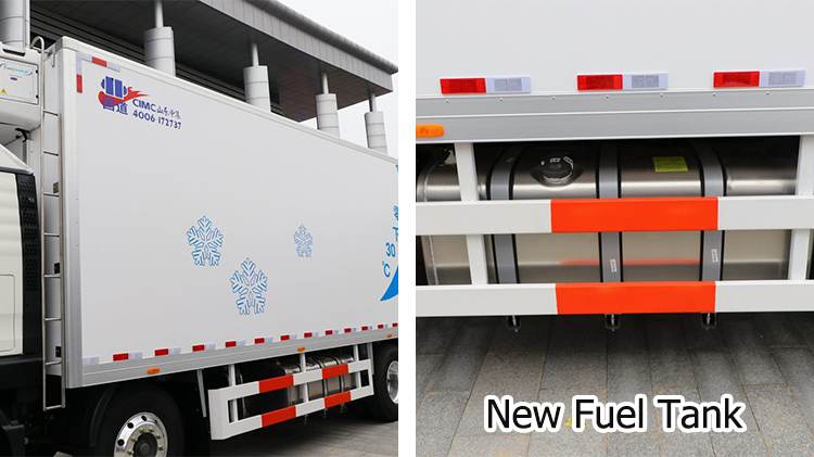Howo Used Refrigerated Truck for Sale in Cameroon