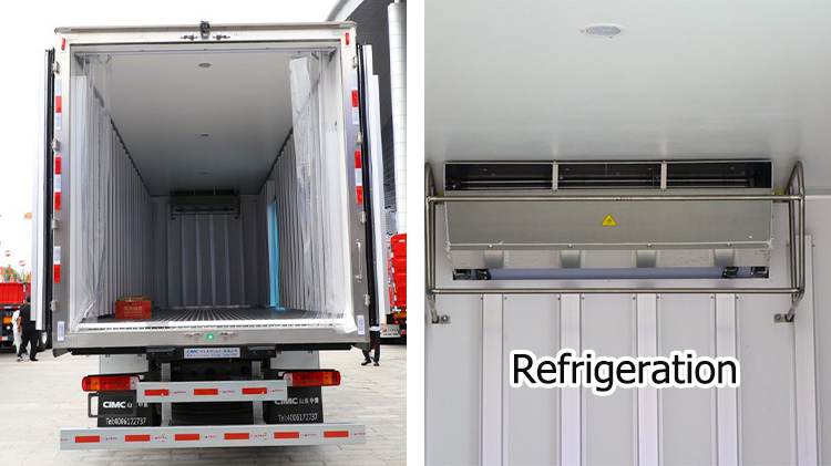 Howo Used Refrigerated Truck for Sale in Cameroon