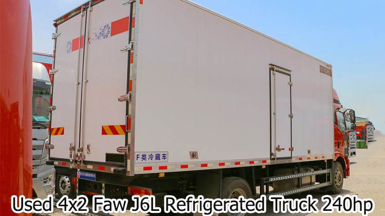 Used 4x2 Faw Refrigerated Trucks Euro 2 Price in Saudi Arabia