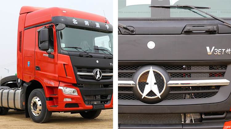 Used Beiben Tractor Truck 6x4 Price in China