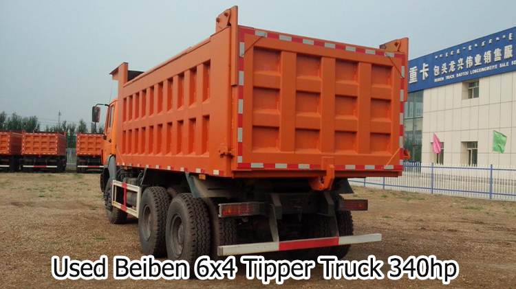 Used Beiben 6x4 Tipper Truck Price in Senegal
