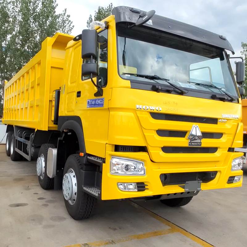 Used Sinotruk Howo Tipper Truck 8x4