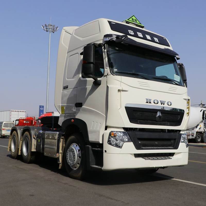 Used Truck Sinotruck Howo T7H 430Hp 6x4 10 Wheels Tractor Truck