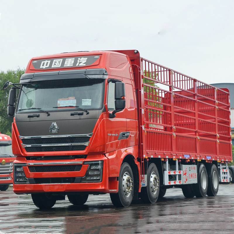 8x4 Sinotruk Cargo Truck Used Sinotruk Howo TH7 Fence Truck
