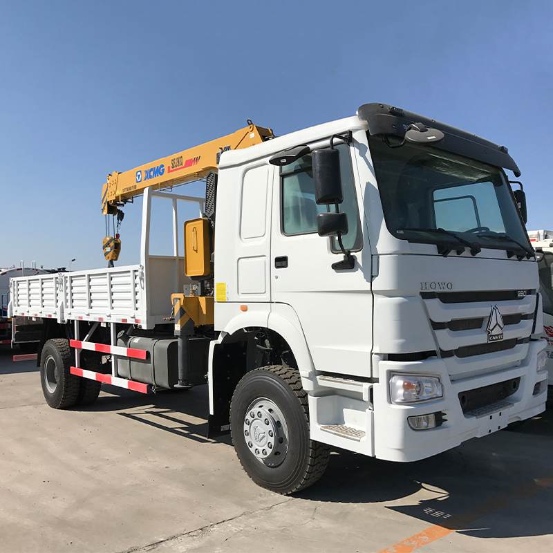 Used Crane Truck 10 Ton Howo 4x2 Truck Mounted Crane