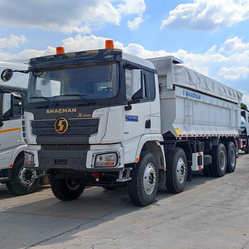 Shacman X3000 420hp Used Tipper Trucks 8x4