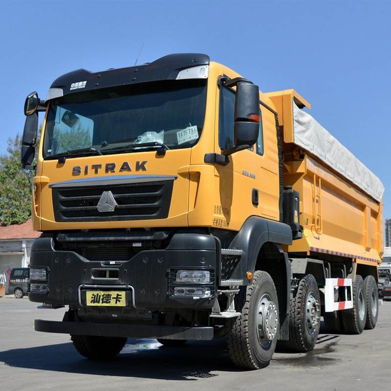 Second Hand Sinotruk Sitrak Dump Truck 8x4