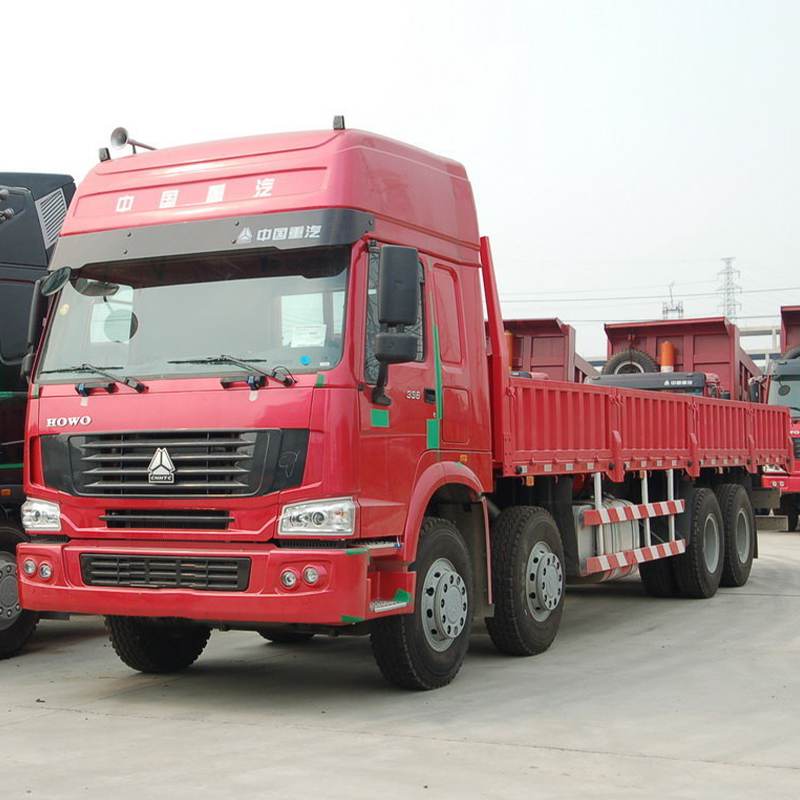 336hp Used Howo Cargo Truck 8x4