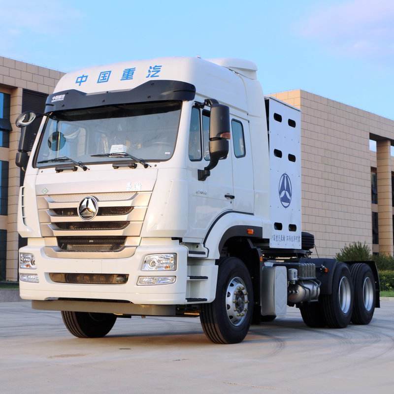 Used CNG Sino Truck Hohan 6x4 Tractor Truck Head