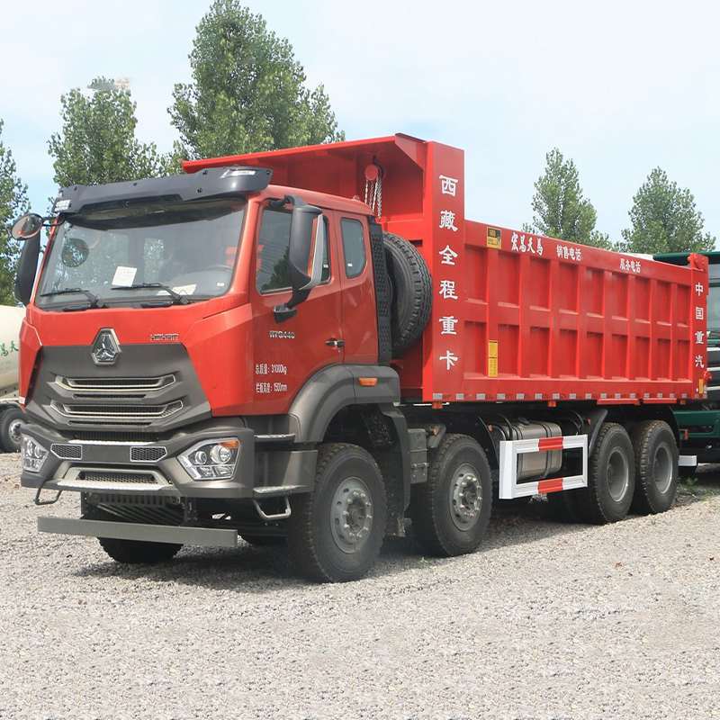 12 Wheels Dump Truck Used Sinotruk Hohan 8x4