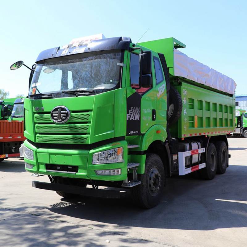 Used 10 Wheel Faw J6p Dump Truck 420hp