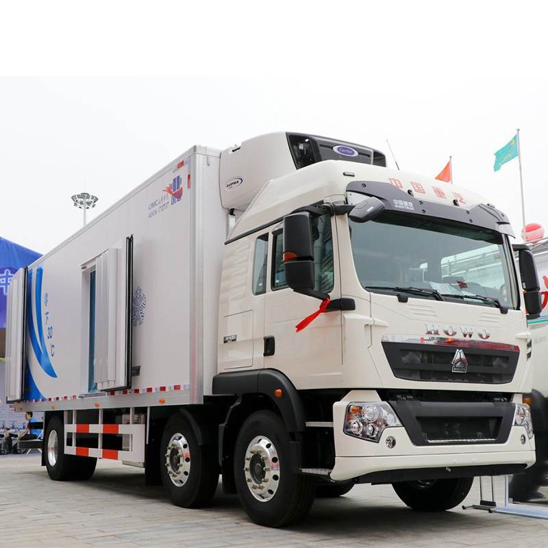 Sinotruk Howo Used Refrigerated Truck 6x2