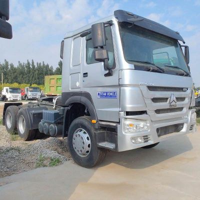 Second Hand Tractor Guangzhou Howo 371 Tractor Head