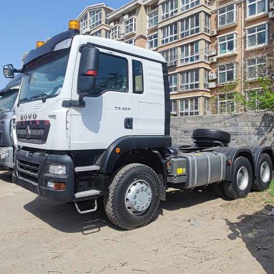 Cnhtc Sinotruk Howo TX 400hp 6x4 Tractor Truck