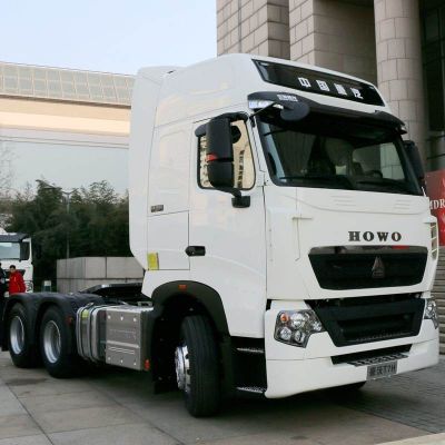 6x4 Used Sinotruk Howo T7H Tractor Truck 540 HP