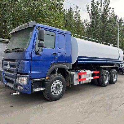 Used Howo Water Tanker 25000 Liters Water Tank Truck 6x4