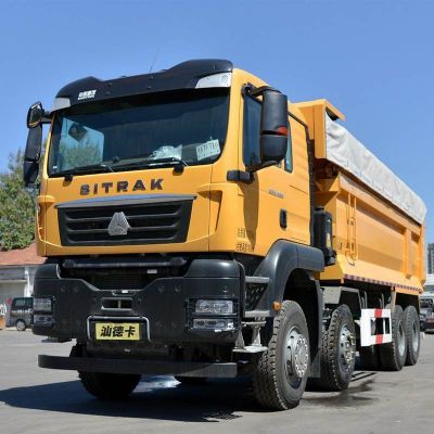 Second Hand Sinotruk Sitrak Dump Truck 8x4
