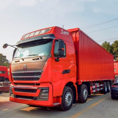 Howo TH7 Second Hand Sinotruk Howo 8x4 Cargo Van