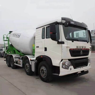 340hp Sinotruk Mixer Truck Howo 8x4 Second Hand Concrete Mixer