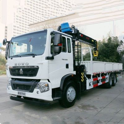 Used Sinotruk Howo T5G 12 Ton Truck Mounted Crane