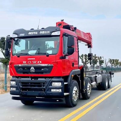 Sinotruk Howo Old Crane Truck 350hp