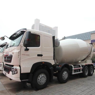 Sinotruk Howo T7h Second Hand Concrete Mixer Trucks