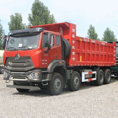 12 Wheels Dump Truck Used Sinotruk Hohan 8x4