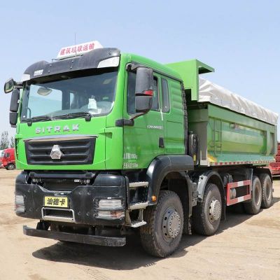 Sinotruk Sitrak G7h Used 12 Wheel 8x4 Heavy Dump Truck