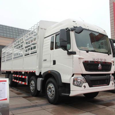 Second Hand Sinotruk Howo T5g Cargo Truck 8x4 336hp