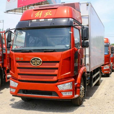 Used 4x2 Faw Refrigerated Trucks Euro 2