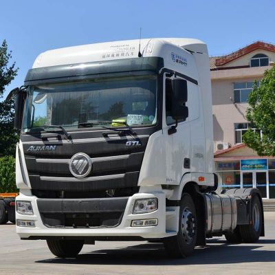 4x2 AMT Used Foton Auman Gtl Tractor Head 470hp