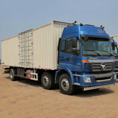 Used Foton 6x2 Cargo Truck Van 360hp