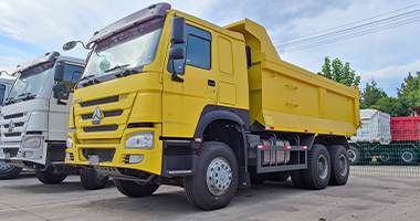 Used Howo Dump Trucks Zz3257n4147w 6x4