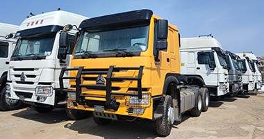 Used 6x4 Head Tractor Truck 400hp in Guangzhou