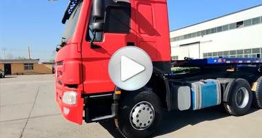 Used Sino 6x4 Tractor Truck Howo Sinotruk 371hp