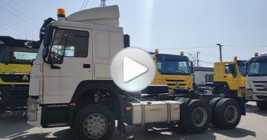 Sino Howo Used Truck Tractor Units 6x4 400hp