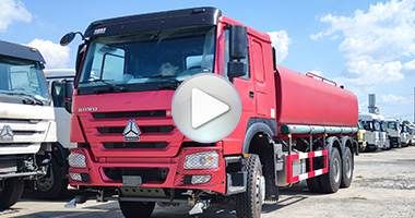 Second Hand Sinotruk Howo Water Sprinkler Truck 6x4