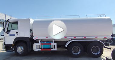 Used Howo 6x4 Oil Tanker Truck 371hp
