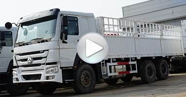 2nd Sinotruk Howo Cargo Trucks 6x4 371hp
